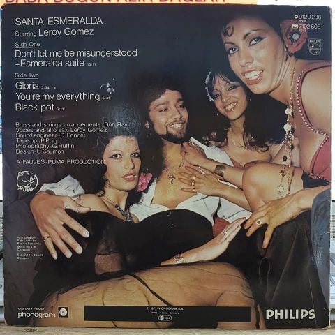 SANTA ESMERALDA - DONT LET ME BE MİSUNDERSTOOD LP PLAK