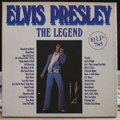 Elvis Presley – The Legend BOX SET 10 LP PLAK