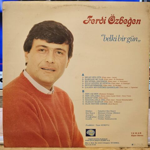 Ferdi Özbeğen – Belki Bir Gün LP PLAK
