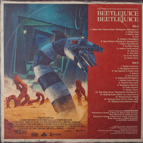 Danny Elfman – Beetlejuice Beetlejuice (Score From The Original Motion Picture Soundtrack) LP PLAK