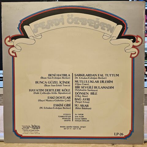 Ferdi Özbeğen – Sizin Seçtiklerinizle LP PLAK