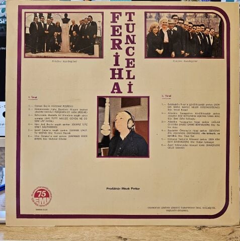 FERİHA TUNCELİ - HARMAN LP PLAK