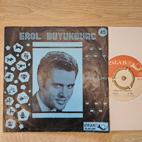 EROL BÜYÜKBURÇ - TURNALAR 45LİK PLAK