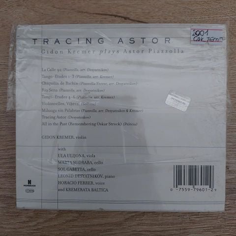 GIDON KREMER - TRACİNG ASTOR CD