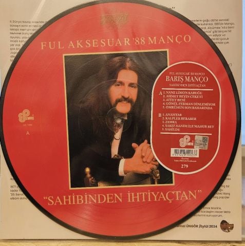 Barış Manço – Ful Aksesuar '88 Manço ''Sahibinden İhtiyaçtan'' (PİCTURE DİSK)