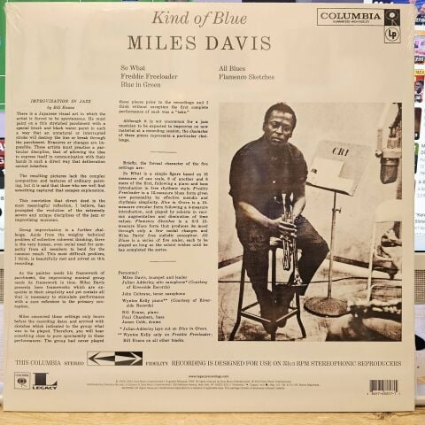 Miles Davis – Kind Of Blue LP PLAK