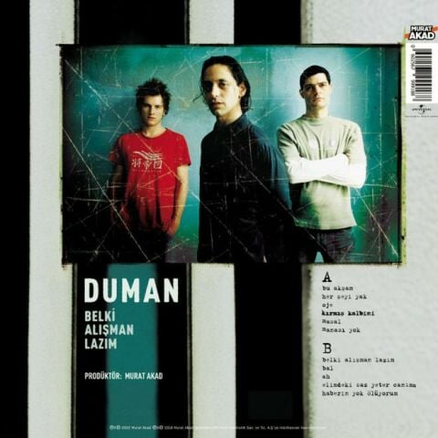 DUMAN - BELKİ ALIŞMAN LAZIM LP PLAK