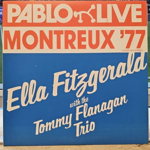 Ella Fitzgerald With The Tommy Flanagan Trio* – Montreux '77 LP PLAK