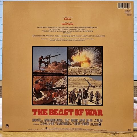 Mark Isham – The Beast Of War (Original Motion Picture Soundtrack) LP PLAK