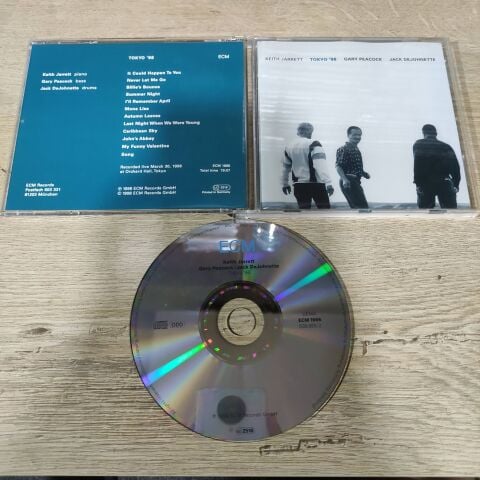 KEITH JARRETT / GARY PEACOCK / JACK DEJOHNETTE - TOKYO 96 CD