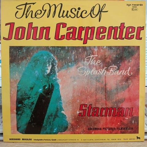 The Splash Band – Music To John Carpenter's Starman LP PLAK