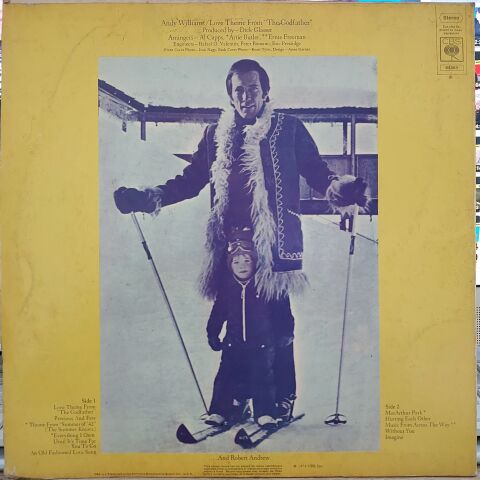 Andy Williams – Love Theme From ''The Godfather'' LP PLAK