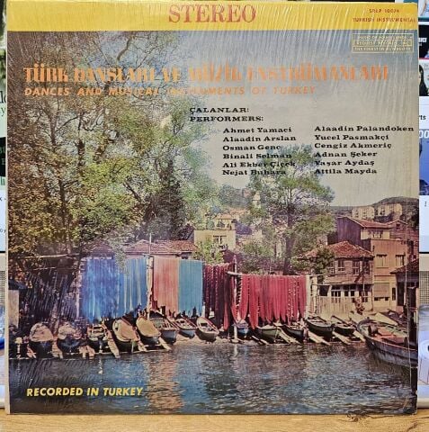 Various – Türk Dansları Ve Muzik Enstrümanları - Dances And Musical Instruments Of Turkey LP PLAK