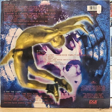 Snap! – Rhythm Is A Dancer LP PLAK