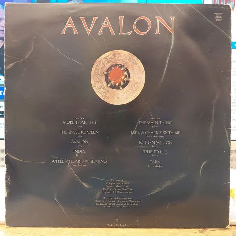 Roxy Music – Avalon LP PLAK