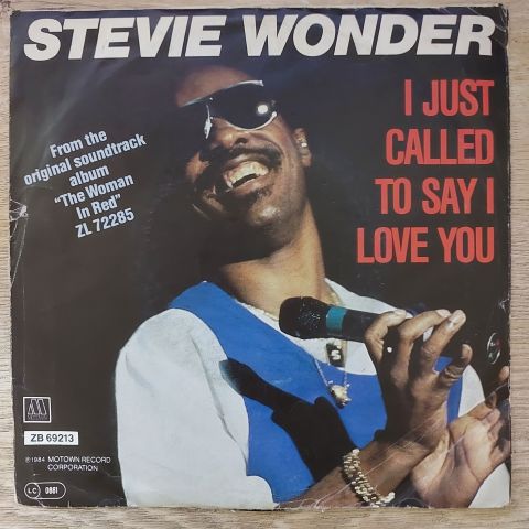Stevie Wonder – I Just Called To Say I Love You 45LİK PLAK