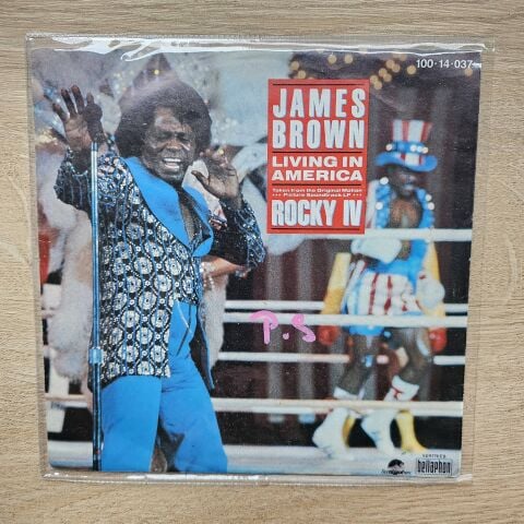 James Brown – Living In America 45LİK PLAK