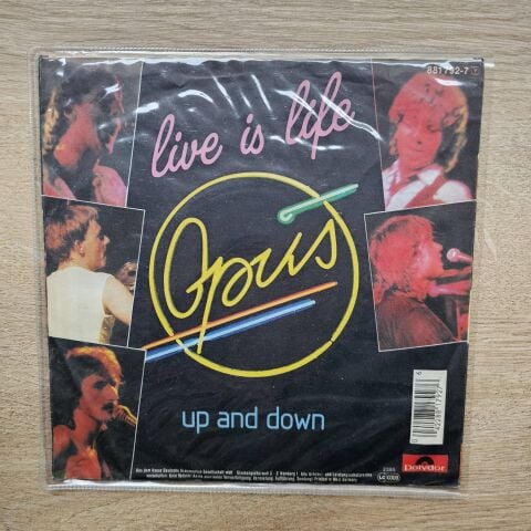 Opus – Live Is Life 45LİK PLAK