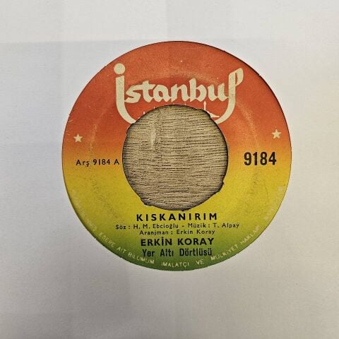 Erkin Koray – Kıskanırım 45LİK PLAK