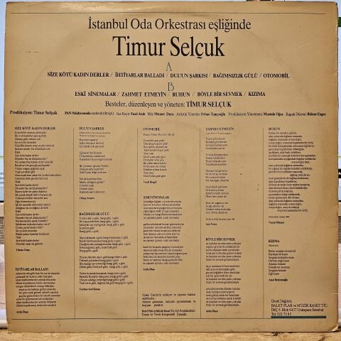 Timur Selçuk – Timur Selçuk - 3 LP PLAK