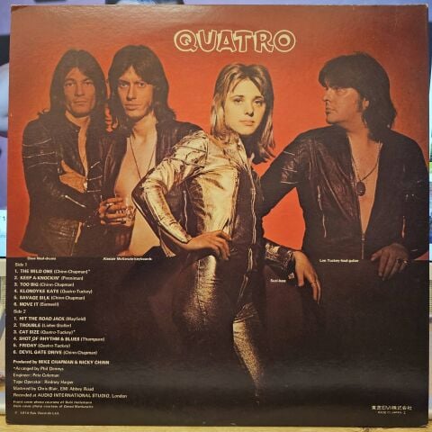 Suzi Quatro – Quatro LP PLAK