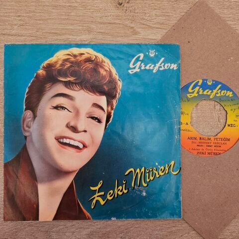 Zeki Müren – Arım, Balım, Peteğim / Aşkdan Da Üstün 45LİK PLAK