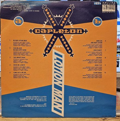 Capleton – Lotion Man LP PLAK