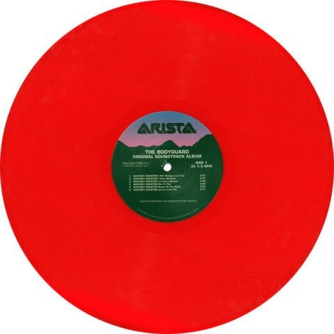 Whitney Houston, Çeşitli Sanatçılar - The Bodyguard (Limited Edition - Red Vinyl) LP PLAK