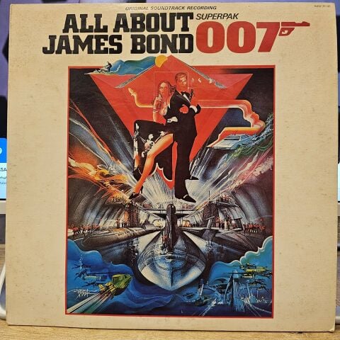 Various – All About James Bond 007 (Original Soundtrack Recording) LP PLAK