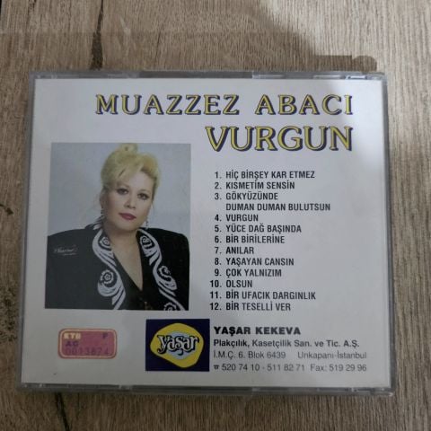 MUAZZEZ ABACI - VURGUN CD