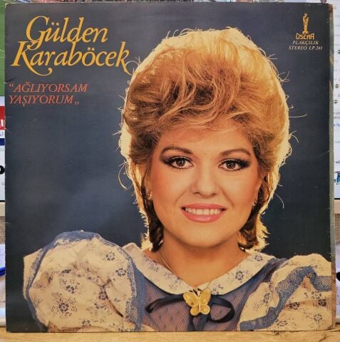 GÜLDEN KARABÖCEK - AĞLIYORSAM YAŞIYORUM LP PLAK