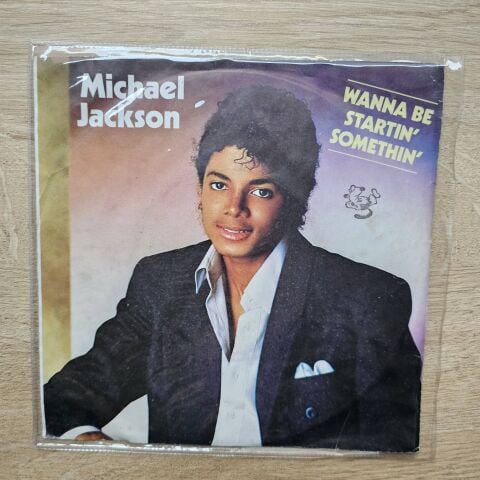 Michael Jackson – Wanna Be Startin' Somethin' 45LİK PLAK