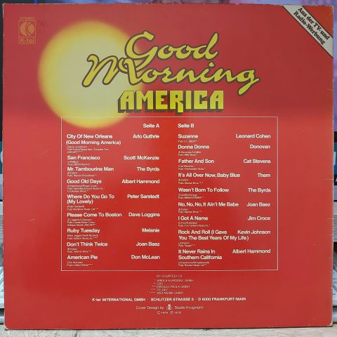 Various – Good Morning America (Great Folk-Songs And Ballads) LP PLAK