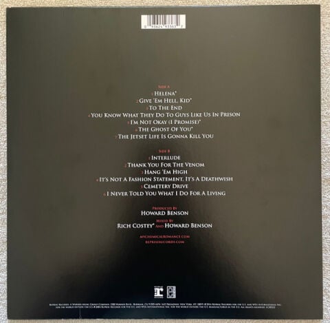 My Chemical Romance – Three Cheers For Sweet Revenge LP PLAK
