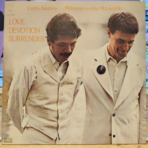 Carlos Santana, Mahavishnu John McLaughlin – Love Devotion Surrender LP PLAK