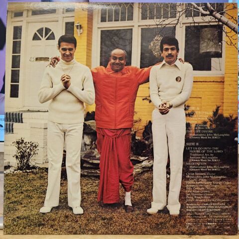 Carlos Santana, Mahavishnu John McLaughlin – Love Devotion Surrender LP PLAK
