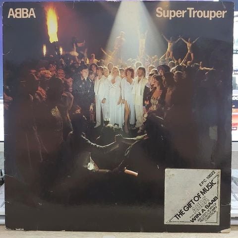ABBA - SUPER TROUPER LP PLAK