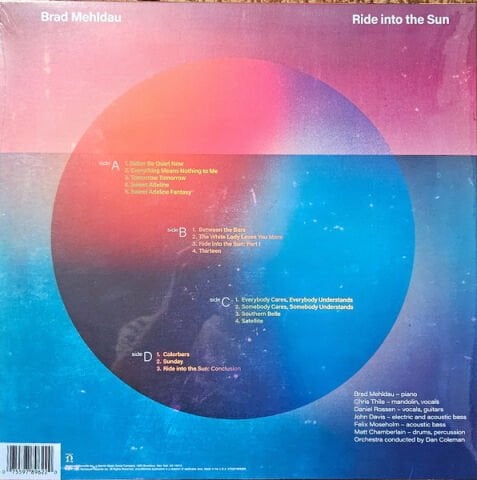Brad Mehldau – Ride Into The Sun LP PLAK