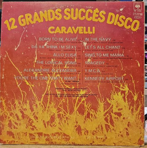 Caravelli – 12 Grands Succès Disco LP PLAK
