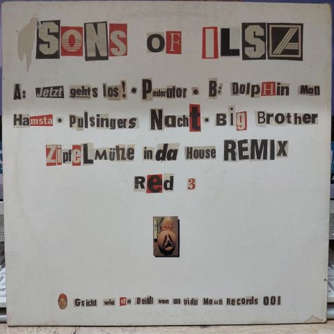 Sons Of Ilsa – Die Zipfelmütze-Der Handwagen Und Die Gummimuschi LP PLAK