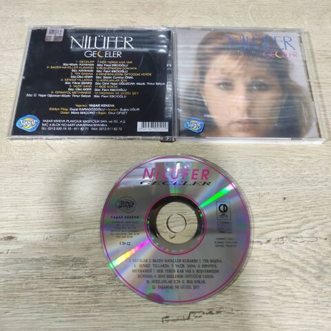 NİLÜFER - GECELER CD