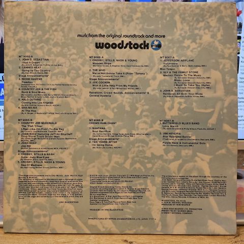 Various – Woodstock - Music From The Original Soundtrack And More LP PLAK