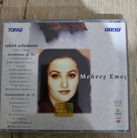 MEHVEŞ EMEÇ - ROBERT SCHUMANN CD