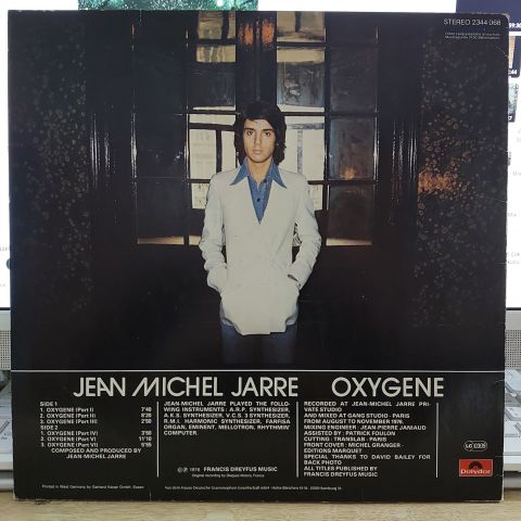 JEAN MİCHEL JARRE - OXYGENE LP PLAK
