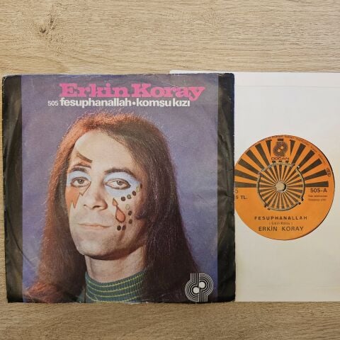Erkin Koray – Fesuphanallah / Komşu Kızı 45LİK PLAK