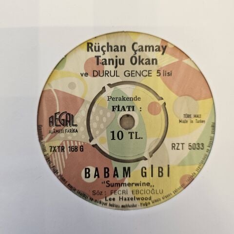 Tanju Okan, Rüçhan Çamay, Durul Gence 5'lisi* – Babam Gibi / Yaşanmaz Aynı Evde 45LİK PLAK