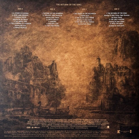 Howard Shore – The Lord Of The Rings: The Return Of The King (Original Motion Picture Soundtrack) LP PLAK