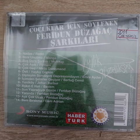 İYİLİK GÜZELLİK SPOR - ÇOCUKLAR İÇİN SÖYLENEN FERİDUN DÜZAĞAÇ ŞARKILARI CD