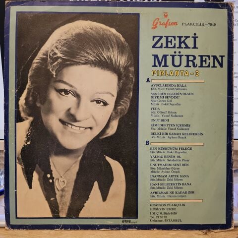 Zeki Müren – Pırlanta-3 LP PLAK