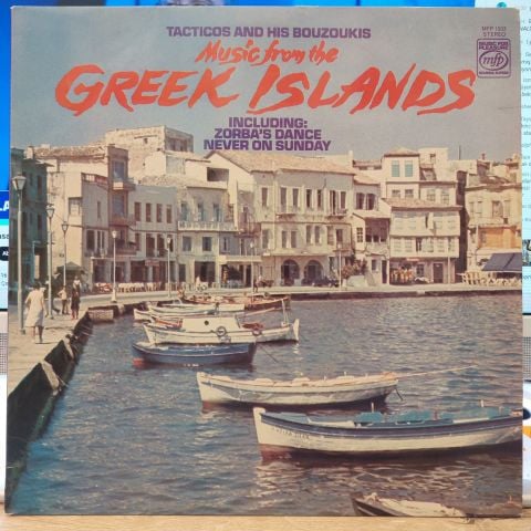 Tacticos And His Bouzoukis – Music From The Greek Islands LP PLAK